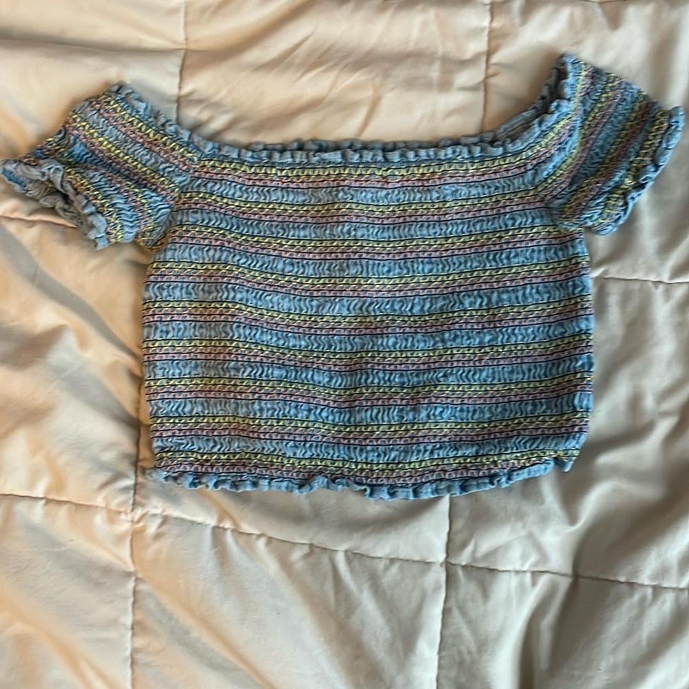 Off Shoulder Crop top